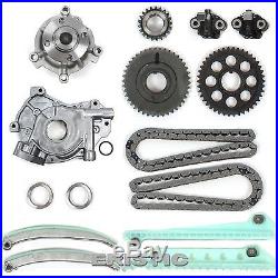 00-03 4.6L FORD SOHC DOHC V8 MUSTANG Timing Chain Kit w Water Pump & Oil Pump