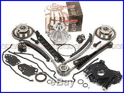 04-08 Ford 5.4L 3V Timing Chain HP-Oil Pump Water Pump+Cam Phasers+Cover Gaskets