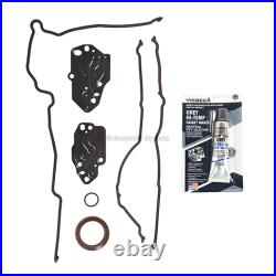 04-08 Ford F150 Lincoln 5.4L 3V Triton Timing Chain Oil&Water Pump+Cover Gasket