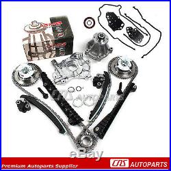 04-08 Ford Lincoln 5.4L 3V Timing Chain Kit Cam Phaser Water Oil Pump