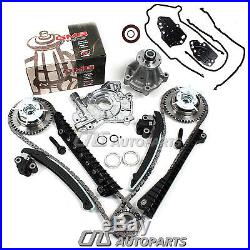 04-08 Ford Lincoln 5.4L 3V Timing Chain Kit Cam Phaser Water Oil Pump