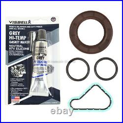 04-12 Dodge Jeep Ram 3.7L Timing Chain Water Pump Kit+Timing Cover Gasket Set
