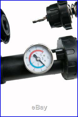 18 Pc Water Pump Radiator Pressure Tester Coolant Leakage Detector Kit Set