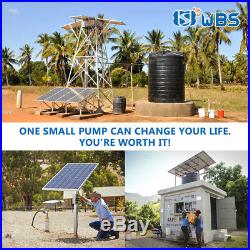 3 DC Screw Solar Water Pump 48V 500W Submersible Well Garden Irrigation Kits