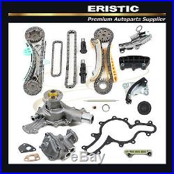 4.0L Ford Mazda Mercury SOHC V6 Engine Timing Chain Kit with Gears+Water, Oil Pump