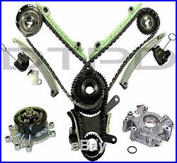 4.7L Timing Chain Kit Gears+Oil+Water Pump for 99-08 Ram 1500 2500 Durango Jeep