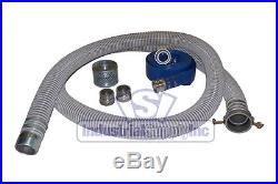 4 Complete Trash Pump Water Suction Discharge Hose Kit