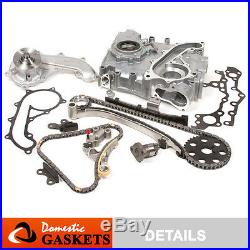94-04 Toyota Tacoma T100 4Runner 2.7L Timing Chain&Cover Water Pump Kit 3RZFE