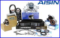 AISIN JAPAN OE Premium Water Pump Timing Belt Thermostat Tensioner Kit TKT024C