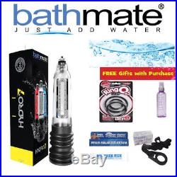 Bathmate HYDRO7 Penis Enlarger Enlargement Water Pump, Clear with Gift Kit
