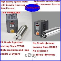 Cnc Spindle Kit 1.5kw 110v Water Cooled Spindle Motor+inverter+clamp+pump+pipe