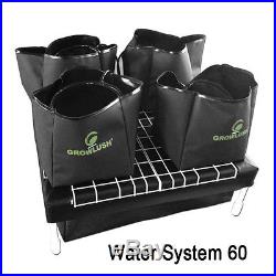 Complete 4 X 9l Bags 60x60 Hydroponic System Watering Growing Kit + Water Pump