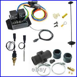 Digital Fan Switch With 1/4 NPT Sensor & Inline Adapter Kit (Part 0445 + 0409)