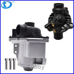 Electric Engine Water Pump With Thermostat For BMW N54 N55 3.0L 135i 335i 535i US