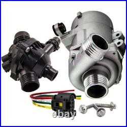 Electric Water Pump + Thermostat Kit For BMW 328i 528i 530xi 525xi X3 X5 with Bolt