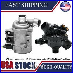 Electric Water Pump + Thermostat Kit For BMW 328i 528i 530xi 525xi X3 with Bolt