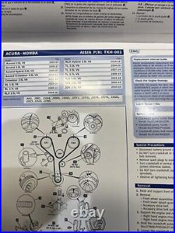 Engine Timing Belt Kit with Water Pump-Eng Code J35A9 Aisin TKH-002