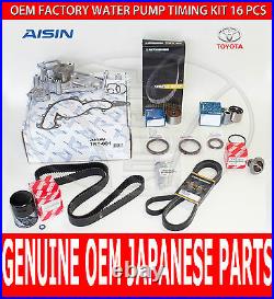 FACTORY NEW LEXUS GS400 OEM COMPLETE TIMING BELT KIT With WATER PUMP & DRIVE BELT