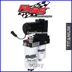 FASS 165GPH Fuel Lift Pump Kit 2001-2010 Chevy GMC Duramax 6.6L Diesel TC10165G
