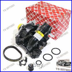 FEBI Aluminum Water Pump Kit For A4 A3 TT VW Tiguan Jetta Golf Beetle CC 1.8 2.0