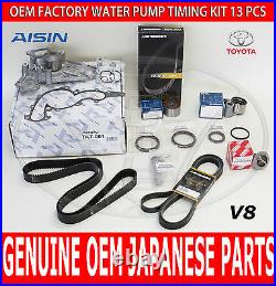 Factory Lexus Sc400 98-00 Oem Aisin Complete Timing Belt Kit Water Pump Belt