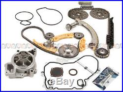 Fit 00-05 Chevrolet 2.2L Timing Chain Kit+Balance Shaft Water Pump Cover Gaskets