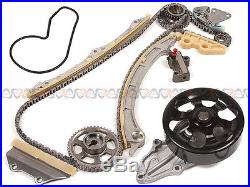 Fit 02-06 Honda CR-V 2.4L DOHC Timing Chain Kit with Water Pump K24A1