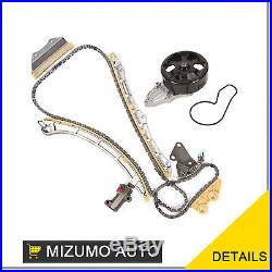 Fit 02-07 Acura TSX Honda CRV Element K24A2 K24A4 Timing Chain Kit Water Pump