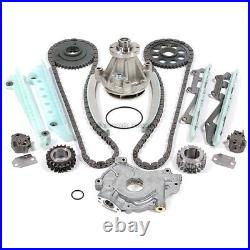 Fit 03-04 Ford E-150 Lincoln Mercury 4.6L SOHC Timing Chain Kit Water & Oil Pump