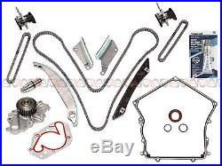 Fit 07-08 Dodge Charger Chrysler 2.7 Timing Chain Water Pump Kit+Tensioner+Cover