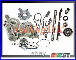 Fit 1978-82 Toyota 20R 22R Engine Timing Chain Kit with Cover & Oil Water Pump