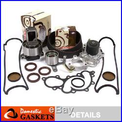Fit 88-92 Toyota Pickup 3.0L Timing Belt Kit Water Pump withpipe Valve Cover 3VZE