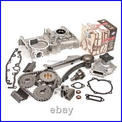 Fit 91-99 Nissan Sentra 200SX NX 1.6 Timing Chain Oil&GMB Water Pump Kit GA16DE