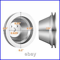 Fit Ford Small Block 302 351w 351C 351W 351M A/C+Water Pump V-Belt Pulley Kit