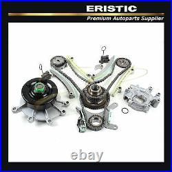 Fits 02-08 DODGE JEEP 4.7L SOHC NGC Timing Chain Kit with Oil & Water Pump Set