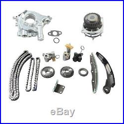 Fits Nissan Quest Maxima Altima 3.5L Timing Chain Kit with Water+Oil Pump New