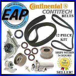 For 1998-2001 Audi A4 A6 2.8L CRP Timing Serp Belt Water Pump Tensioner Kit NEW