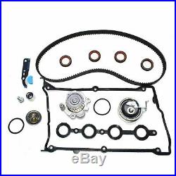 For Audi VW 1.8T Timing Belt Water Pump Valve Cover Gasket & Thermostat kit New