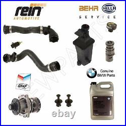 For BMW 3 Series E46 Cooling System Kit Water Pump Thermostat Radiator Hose OEM