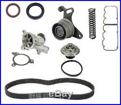 For BMW E30 325is 88-91 Timing Belt Water Pump Tensioner Thermostat Seals Kit
