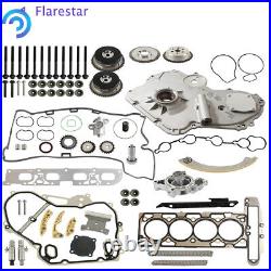 For GM Ecotec 2.0 2.4 2011-2017 Timing Chain Kit VCT Selenoid Gear Water Pump