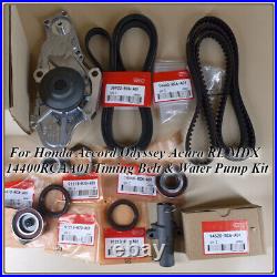 For Honda Accord Odyssey Acura RL MDX 14400RCAA01 Timing Belt & Water Pump Kit