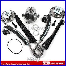 Ford 5.4L Timing Chain Kit Water Pump VVTi Camshaft Phaser Updated Tensioners