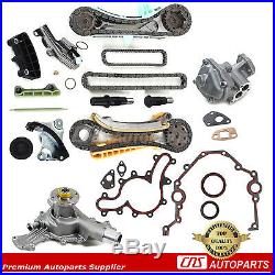 Ford Mazda Mercury 4.0L SOHC V6 Engine Timing Chain Kit with Gears+Water, Oil Pump