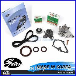 Gates HTD Timing Belt Kit Water Pump Fits 96-11 Hyundai Accent Kia Rio 1.5L 1.6L