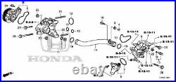 Genuine Honda Water Pump Kit With Gasket Fits 2018-2020 Accord 2.0T 19200-6B2-A01