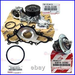 Genuine LandCruiser VDJ200 1VD 4.5 Diesel V8 Water Pump with Thermostat Kit