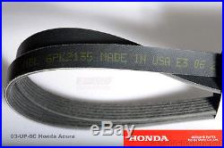 Genuine/OEM For Honda Odyssey Year 2007 3.5L V6 Timing Belts & Water Pump Kit