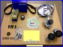 Genuine Volvo D5 Timing Belt Water Pump Aux Complete Kit V70 S60 S80 Xc90 2006