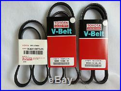 Genuine/oem Timing Belt & Water Pump Master Kit Toyota 3.4l V6 Factory Parts #02